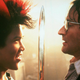 Dante Basco as Rufio and Robin Williams as Peter in Steven Spielberg’s Hook. Image: TriStar